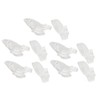 10Pcs Manual Lemon Juicer Transparent Safe Acrylic Fish Bird Shaped