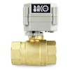 BACOENG AC110-230V 2 Way 1 Inch Brass Motor Ball Valve