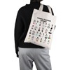 VAMSII Future L&D Nurse Gift L&-D Nu-rse Alphabet Tote Bag