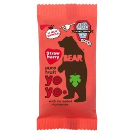 BEAR Yoyos Strawberry 2 Rolls 20g