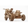UGEARS Motorcycle with Sidecar 3D Puzzles - UGR-10 Motorcycle Scrambler
