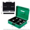 KYODOLED Metal Cash Box with Combination Lock Money Box for