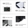 Lustrlach Upgraded Motion Sensor Outdoor Wall Light, 15” Porch Light