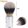 Dophee Men's Beard Brush, Shaving Brush, Facial Cleansing Brush, Gift