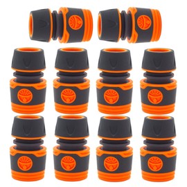 Garden Hose Connector 1/2 Inch Hose Connector Garden Hose Quick Coupling for Car Washing and Hose Connection Pack of 10