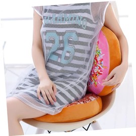 LIFKOME Donut Throw Pillow Out Door Pillows Giant Floor Home Decoration Donut Shaped Travel Donut Near Me Outdoor Decorate Back Outdoor Throw Donut Donut Floor Pillow