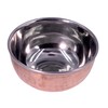 THE Unltd India Copper and Stainless Steel Tableware Bowl, Indian