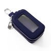 GROOVE GEAR ggs-2018 Key Case with Window, Leather, Genuine Leather,