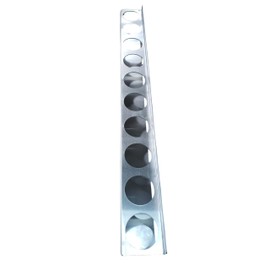 Best Metal Products 10 Spray Bottle Aerosol Can Rack Shelf Holder Trailer Shop Garage Storage Organizer