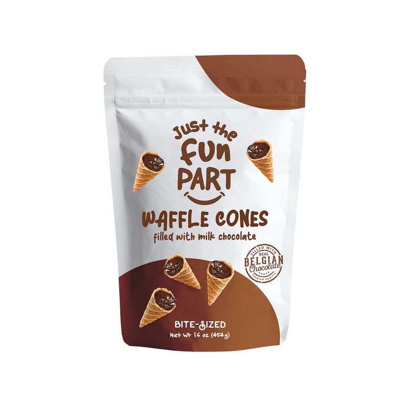 Just The Fun Part | Bite-Size Crispy Mini Waffle Cones