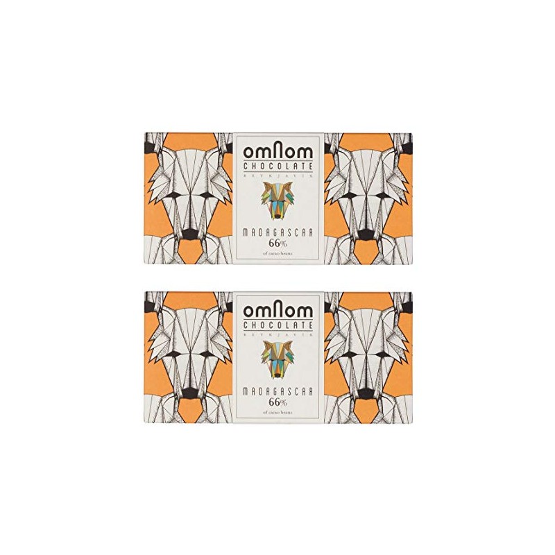 OmNom Madagascar Dark Chocolate | 66% Single Origin Madagascar Cacao