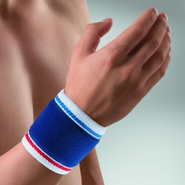 Bort ActiveColor 1410 Medium Blue Can Be Worn On Left Or Right Wrist Splint Support, Medium, Blue