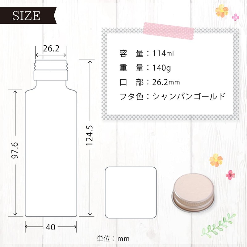 MULCOL Herbarium Handmade Kit, Flower Material, Set, Free Research, Free