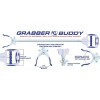 Grabber Buddy | 2-PACK |2 Magnets | 30", 36", 48,