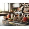Tornado's Set of 3 Sizes - Snuff Dispenser Made of