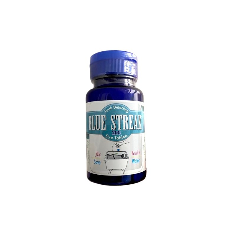 New Resources Group Blue Streak Dye-Tablets Bluing Silent Leak Detection