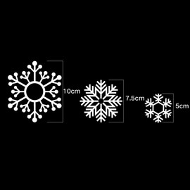 Christmas Electrostatic Stickers, Wall Stickers, Window Stickers, Snow Stickers　　