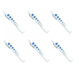 Unbranded Professional Medical Pen Light White W/Pupil Gauge, New, EMT, EMS Pen Light