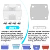 Coleman Cooler Hinges Replacement with Screws, Durable ABS Plastic Hinges