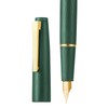 erofa Jinhao 80 Fountain Pen Green Fiber Brushed Fiber Extra