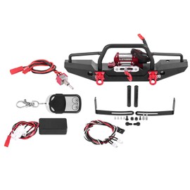 Honio Metal Front Bumper RC Winch, RC Front Bumper Crawler Winch, for Traxxas -4, #282, HONIO1HBWD5XEPU