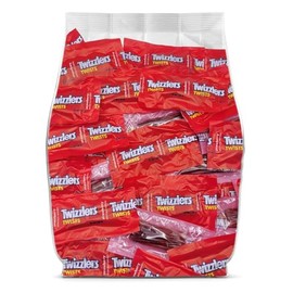 Twizzler Twist Strawberry Licorice Candy – 3 LBS Bulk Pack – Individually Wrapped Chewy Red Candy – Perfect for Parties, Snacks, Easter Baskets, Pinata Fillers, & On-the-Go Treats