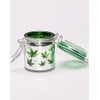 Airtight Glass Mini Storage Jar Set of 3 - Green