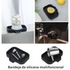 Timotech Jabonera para Baño con Boquilla de Drenaje, Soporte de