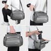 DOMISO SLR DSLR Camera Case Waterproof, gray, shoulder bag