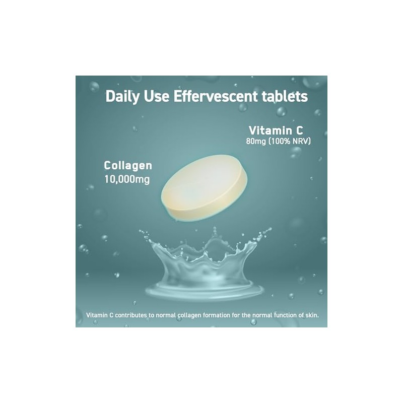 Applied Nutrition Solutions Collagen Effervescent Tablets – Collagen with Vitamin