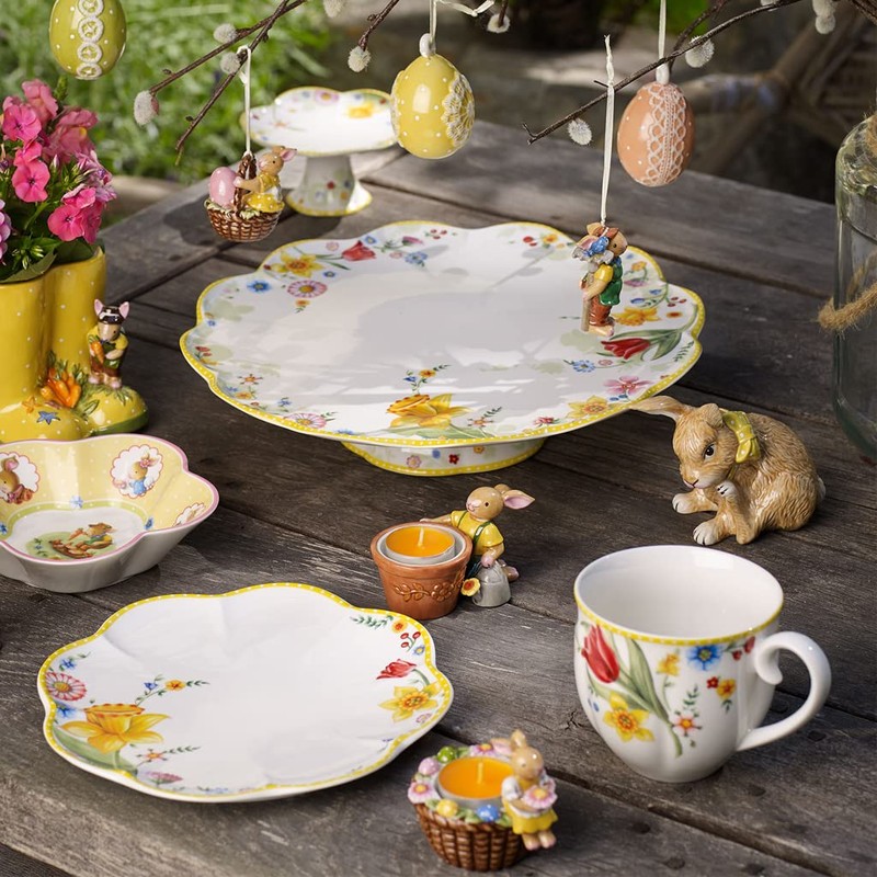 Villeroy & Boch Spring Awakening Kaffeeobertasse, Hartporzellan, mehrfarbig, medium