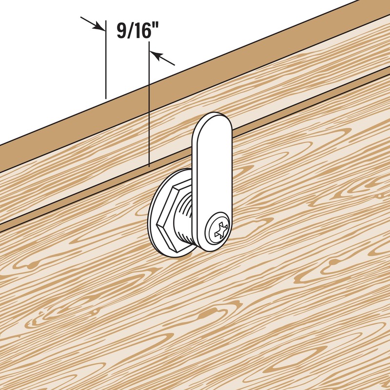 Prime-Line U 9943 Diecast Drawer and Cabinet Lock – 3