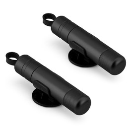 Yitexin 2 Pack Window Breaker Seatbelt Cutter, 2 in 1 Portable Car Window Breaker Tool Hammer, Auto Rescue Seat Belt Cutter and Glass Breaker (Black)