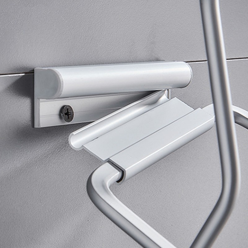 Pot Lid Holder Drilling Free Wall Mounted Space Saving Aluminium