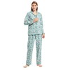 GLOBAL Flannel Pajamas for Women 2-Piece Comfy and Cozy Flannel
