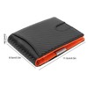 Men Slim Wallet 10 Credit Card Holder Slots Leather Money