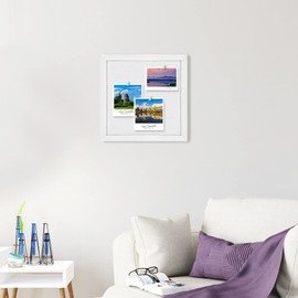 30 * 30cm Cork Board Bulletin Board with Felt, Wood Framed Display Bulletin Board for Walls with Pins, Eye Bolts, gaskets, Screws, Pin Board for Office, School and Home(WT,1P)