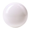 Plain White Ceramic Furniture Door & Draw Knob 38mm Diameter