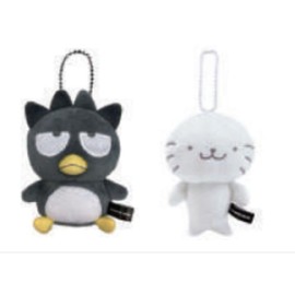 Azalea TK-0506549 [Sanrio Characters] Plush Mascot Key Holder [Bat Batsumaru and Good Hanamaru] [Key Ring] [Charm] [Doll] [Doll] [Set of 2] [Pair of 2] [Match] [Miscellaneous Goods] [Cute], -