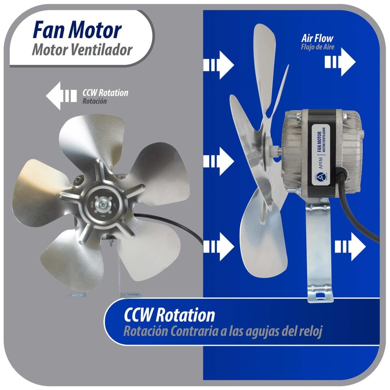 Appli Parts APFM-161E 16W Condenser and Evaporator Fan Motor 115V