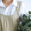 Glorlliant Apron Cotton Linen Soft Japanese Style Kitchen Apron with
