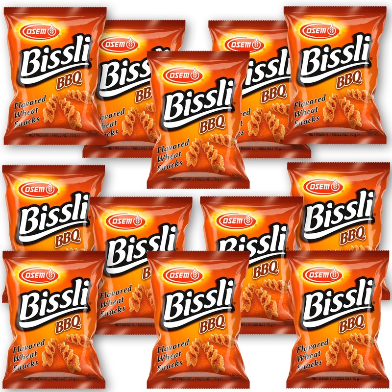 Osem Bissli BBQ Flavored Crunchy Wheat Snack -No Food Coloring