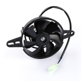 4 Inch 12V DC Electric Radiator Cooling Fan Motorcycle Oil Water Cooler Replacement for 150cc 200cc 250cc 300cc Quad ATV UTV 4 Wheeler Dirt Pit Bike Buggy Go Kart
