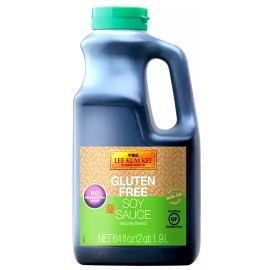 Lee Kum Kee Gluten Free Soy Sauce 64 oz (Pack of 3) ~ 11/2025