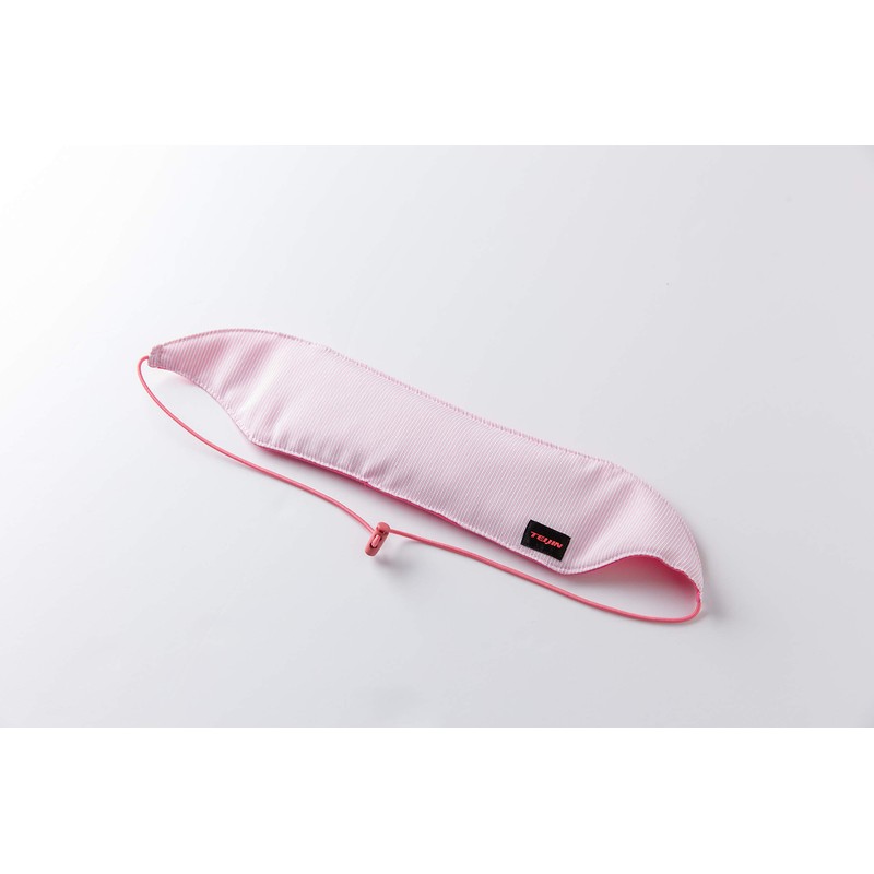 Teijin Neck Cooler, New Type, Pink, Width 15.0 x Height