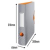 Leitz 180° Active Urban Chic A4 Lever Arch File, Grey,