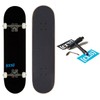 [CCS] Logo Skateboard Complete Black 7.75"