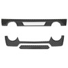 Center Console CD Panel Trim Cover Carbon Fiber Decoration Fit
