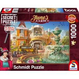 Schmidt Spiele 59973 Junes Journey Orchid Estate Jigsaw Puzzle 1000 Pieces Multi-Coloured One Size