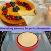 GBYAN Silicone Springform Cheesecake Pan Protector for 9'',9.5'' Round Springform